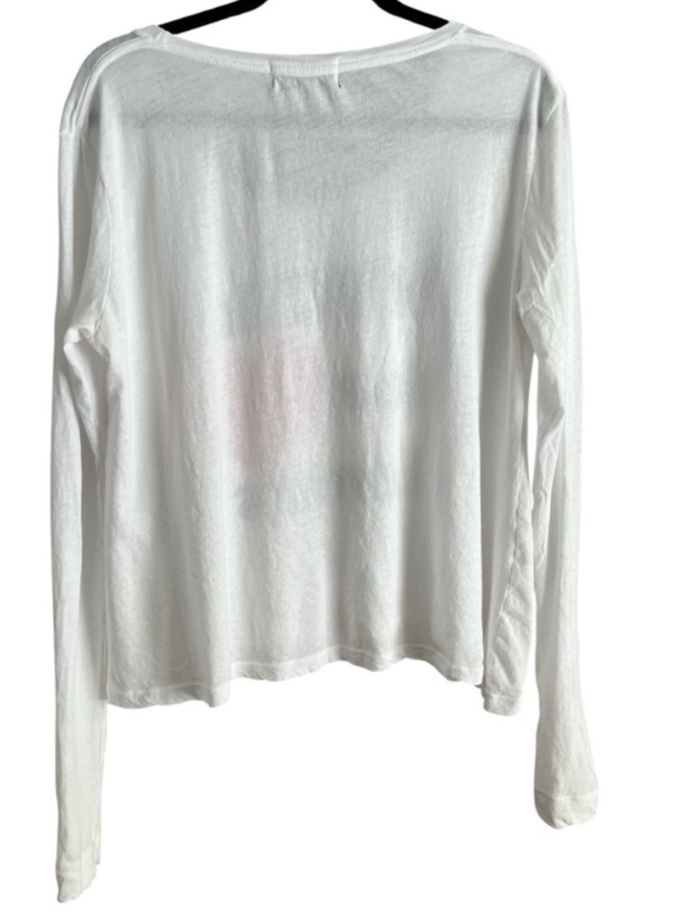 WILDFOX NYC Is For Lovers Oversized Slouchy Cotton Heart Graphic Top S - Picture 5 of 11